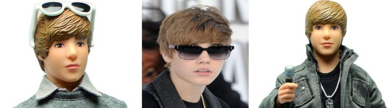 Linha de bonecos do cantor Justin Bieber chega ao Brasil