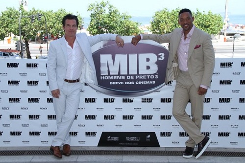 Coletiva: Will Smith e Josh Brolin divulgam M.I.B 3 Homens de Preto 3 no Rio
