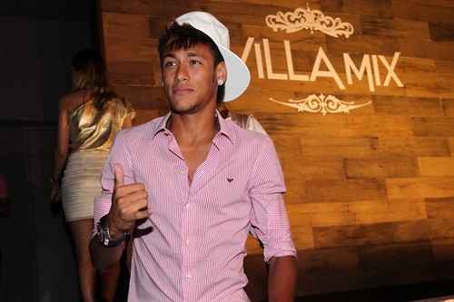 Neymar comemora seus 20 anos na Villa Mix em SP