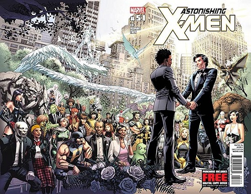 Revolução Obama: Editora Marvel Comics lança Revista onde herói gay de "X-Men" pede namorado em casamento
