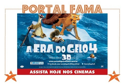 #ENCERRADA#Promo PORTAL FAMA Quebrando o Gelo: QUERO GANHAR CONVITES PARA VER A ERA DO GELO 4 NOS CINEMAS