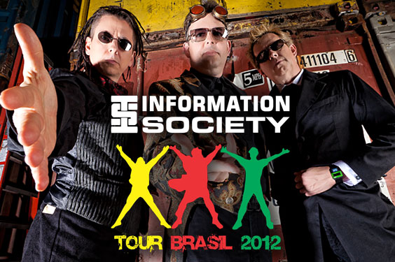 Um dos maiores expoentes da história da música eletrônica INFORMATION SOCIETY chega ao Brasil