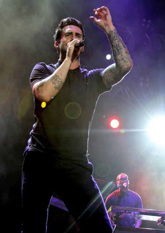 Maroon 5 (Foto: Henrique Oliveira/Photorionews)
