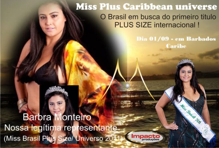 Conheça Barbra Monteiro a Miss Brasil Plus Size Brasileira que vai concorrer ao título mundial