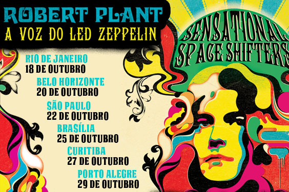 Robert Plant A voz do lendário Led Zeppelin retorna ao Brasil em Outubro e se apresenta no Live Music Rocks