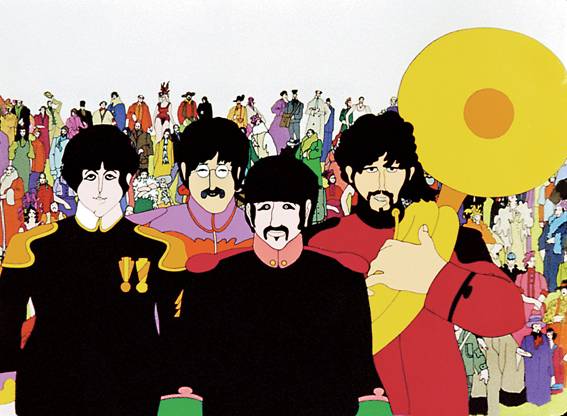 Restaurado: Filme Yellow Submarine dos Beatles é lançado em DVD e Blu-Ray