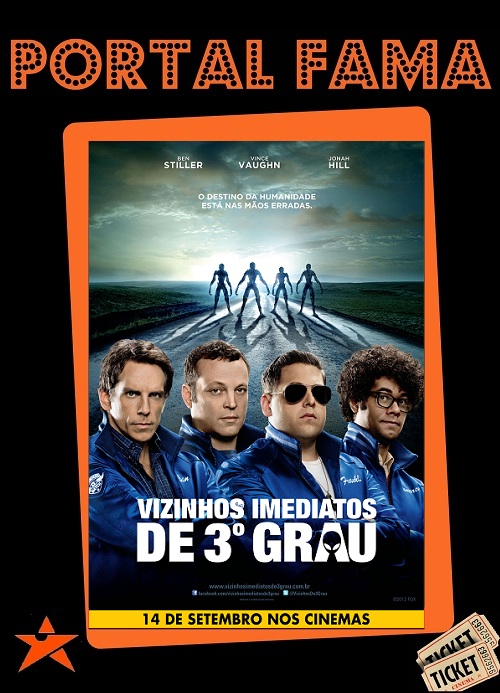 Poster Promo Vizinhos Imediatos de 3 grau