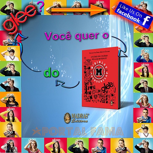 #ENCERRADA#PROMO #SitePORTALFAMA : GLEE! Quero o LIVRO Anuário do Colégio William Mckinley da Madras Editora