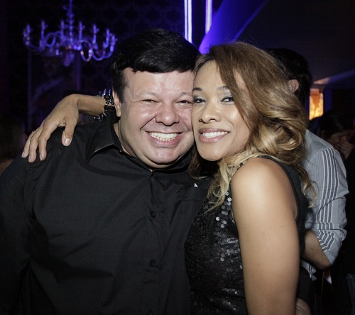 Roberto Rodrigues e sua amiga Leilah Moreno Fotos: Waldemir Filetti (Divulgação)