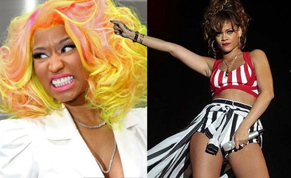 Nicki Minaj e Rihanna Rock in Rio Foto: Divulgação