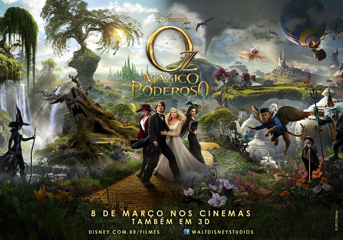 #ENCERRADA# PROMO #SitePORTALFAMA OZ Mágico e Poderoso: Participe e Concorra a 10 pares de Convites+Brindes especiais do Filme