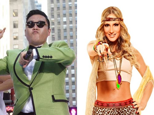 Claudia Leitte e PSY