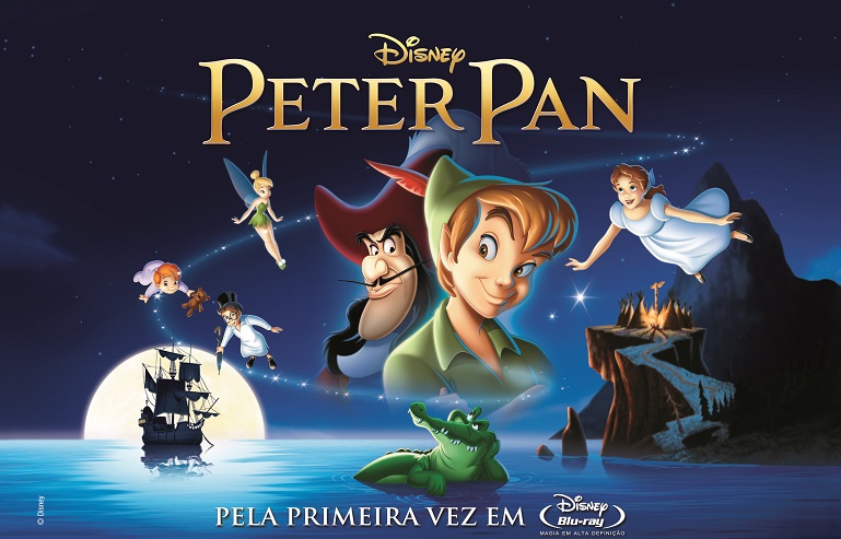#ENCERRADA# PROMO #SitePORTALFAMA Disney #PeterPan: Concorra a BLU-RAYs mais Adesivos do Filme!
