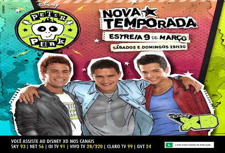 #ENCERRADA# PROMO #SitePORTALFAMA Peter Punk: Participe e Concorra a 2 Super KITS do Seriado!