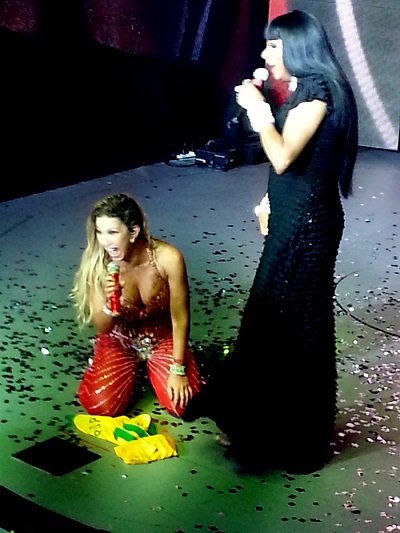 Valesca Popozuda e Silvetty Montilla na Blue Space em São Paulo
