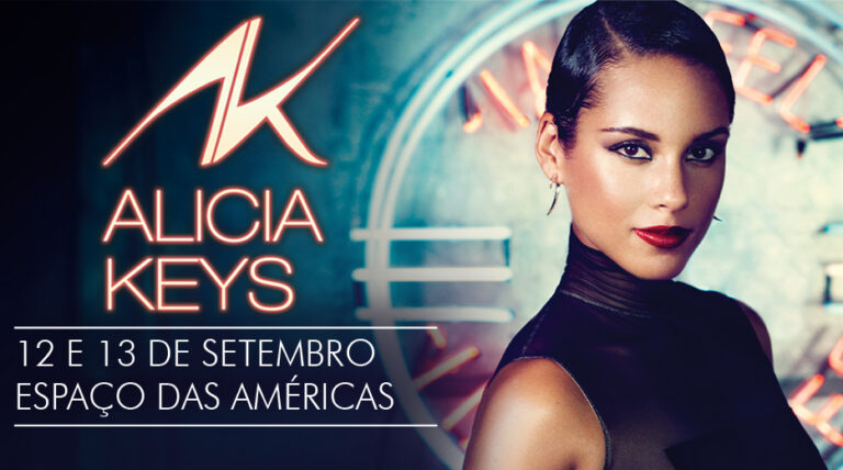#PREPARA: XYZ LIVE anuncia shows da cantora Alicia Keys dias 12 e 13 de Setembro em São Paulo