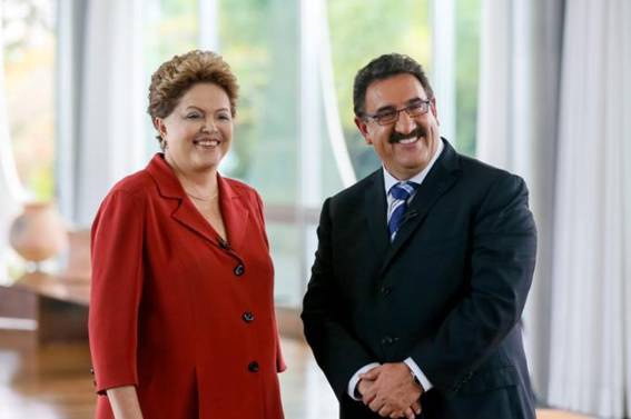 #AnotaAí: “Dois Dedos de Prosa” Hoje no Programa do Ratinho tem entrevista com a presidenta Dilma Rousseff