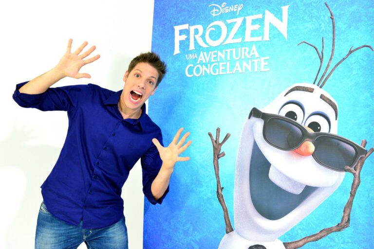 #Cinema: Fábio Porchat empresta a voz para "Olaf" o boneco de neve em "Frozen Uma Aventura Congelante"