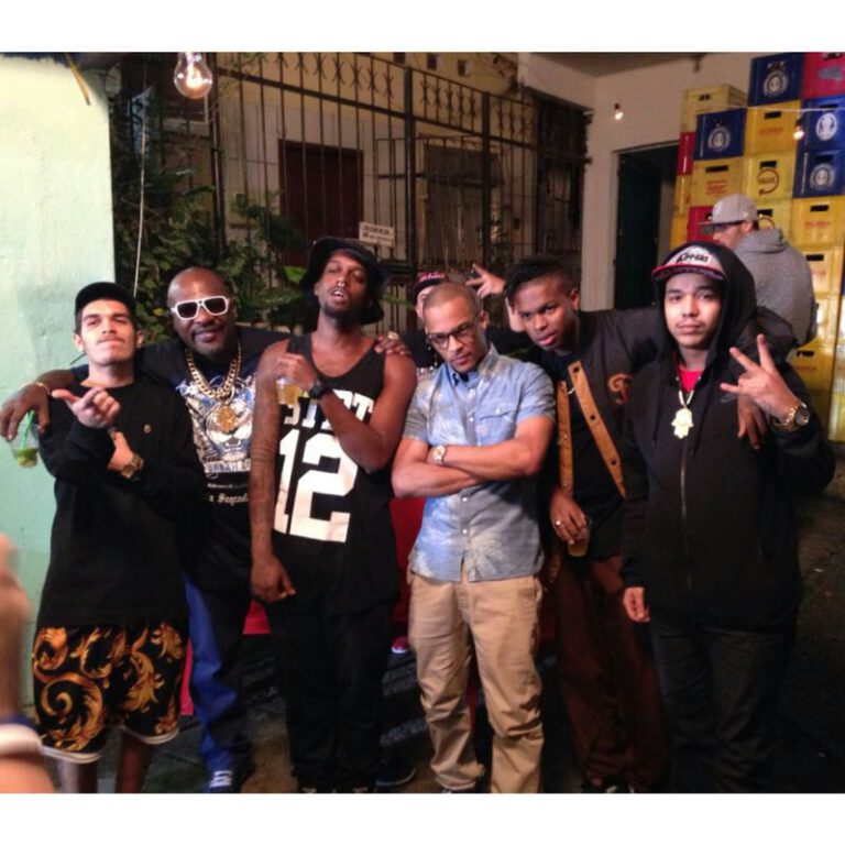 Mr Catra grava com rappers T.I e Iggy Azalea