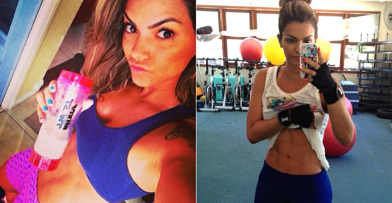 Kelly Key mostra barriga sarada nas redes sociais