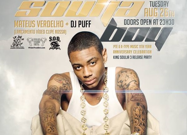Club Royal recebe rapper Soulja Boy