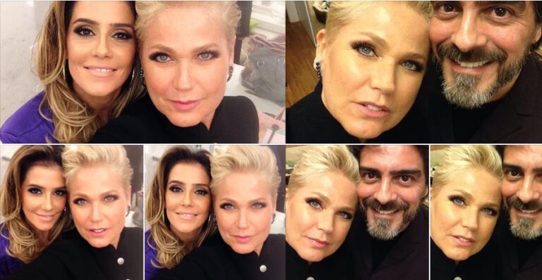 Xuxa vai a festa de Boogie Oogie com Deborah Secco e Junno