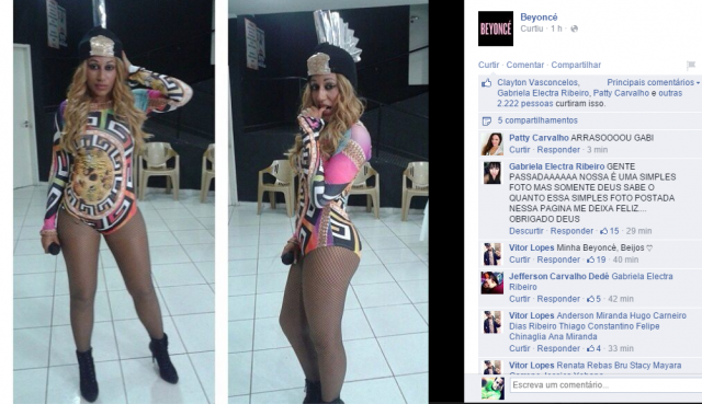 portal fama beyonce gabriela electra