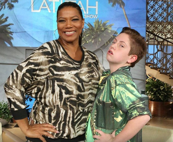 Queen Latifah recebe Sensação da Internet