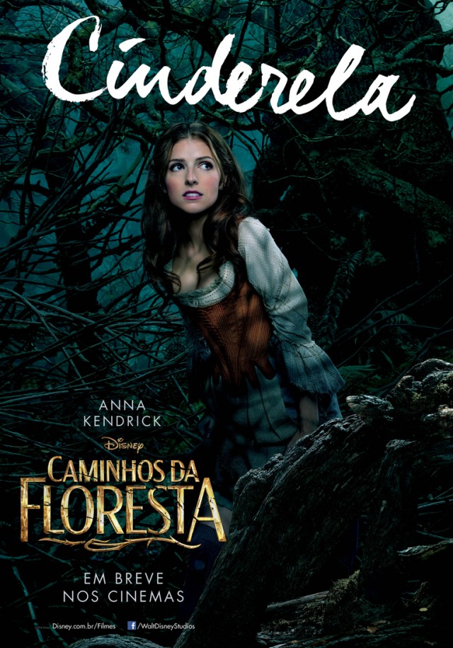 portal fama caminhos da floresta cinderela poster