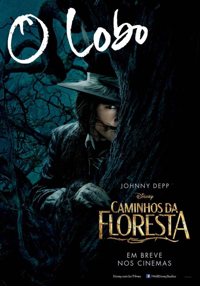 portal fama caminhos da floresta o lobo poster
