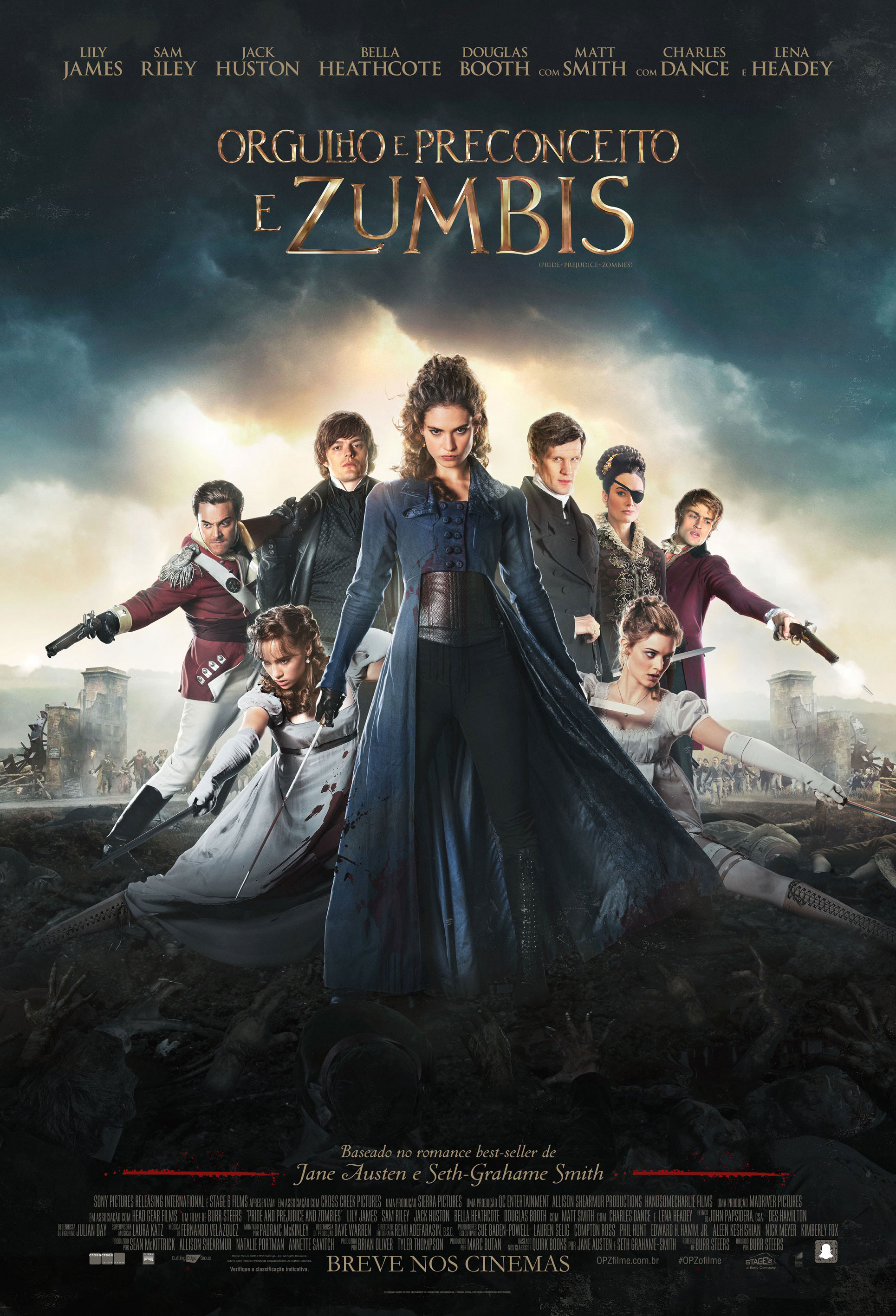 Orgulho e Preconceito e Zumbis poster portal fama 250216