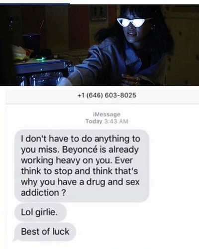 Rihanna e Azealia messagem Portal Fama