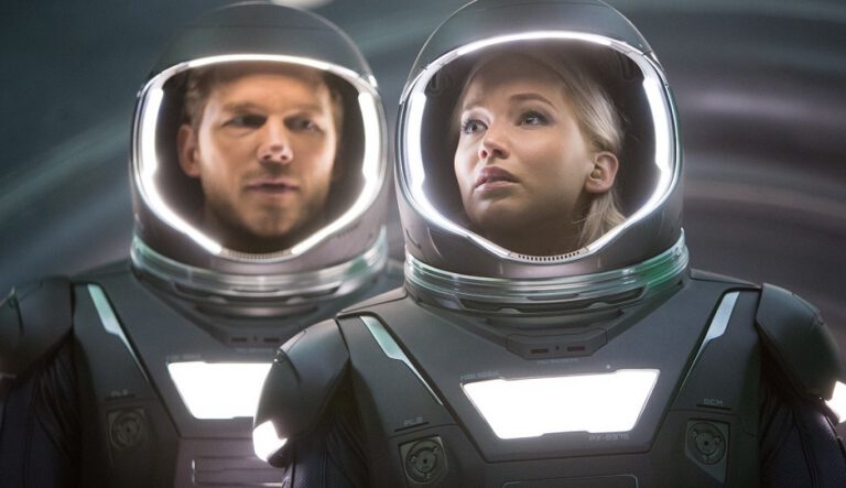 Passageiros com Chris Pratt e Jennifer chega em DVD e BLU RAY nas Lojas